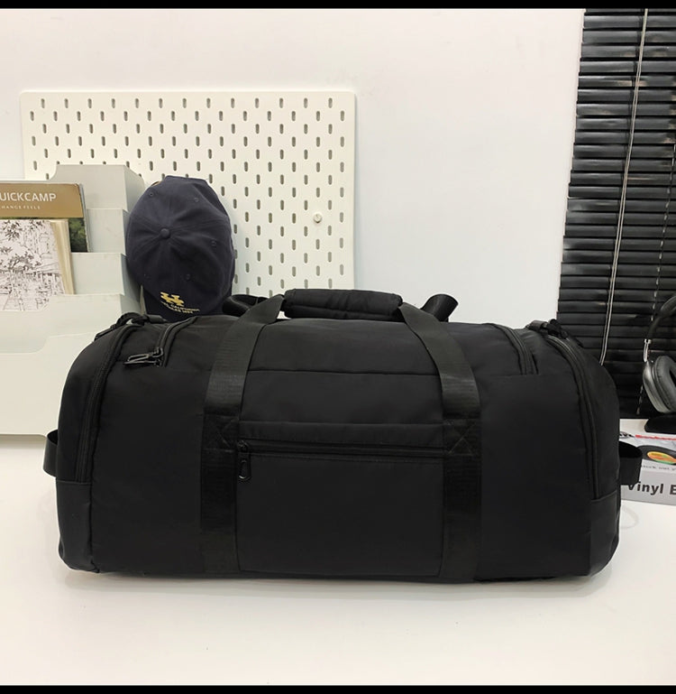 Fitness Bag For Men, Large Capacity Lightweight Luggage Bag For Women, Short Distance Dry Wet Separation Sports Travel Bag, Handbag, Backpack