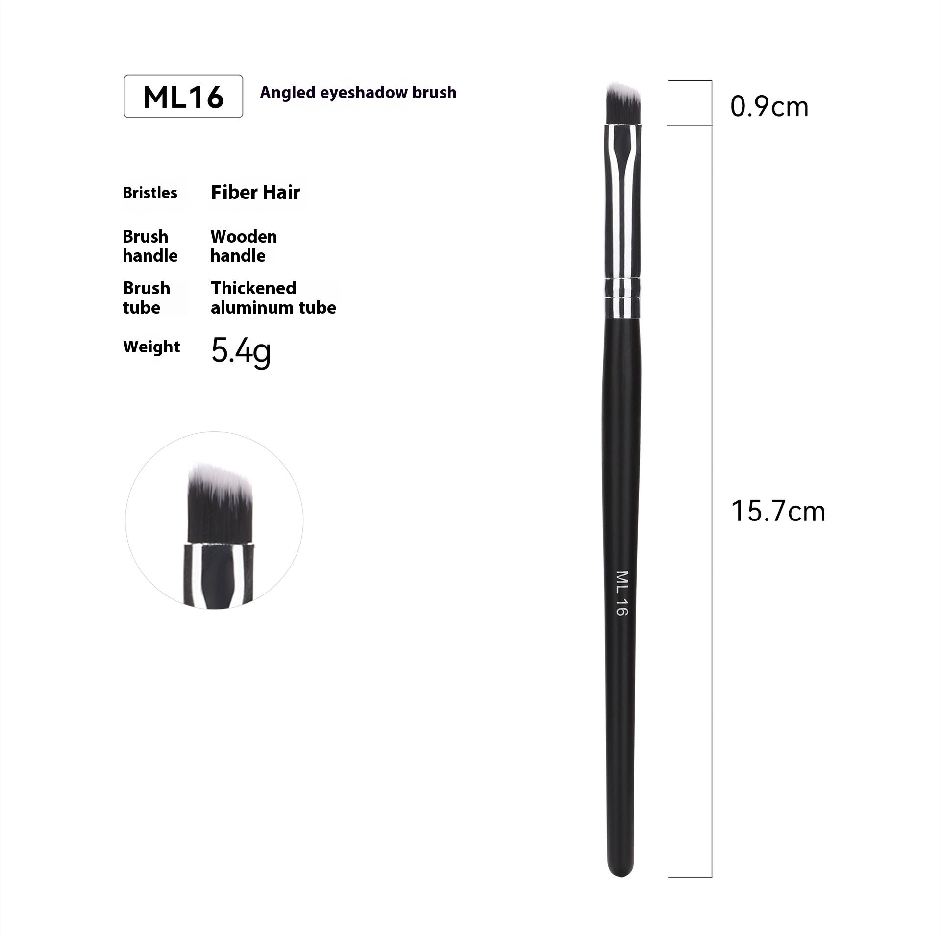 Cross-border Hot Sale Amazon Can Bulk 32 PCs Brush Suit Single Makeup Brush Leather Bag With Wooden Handle