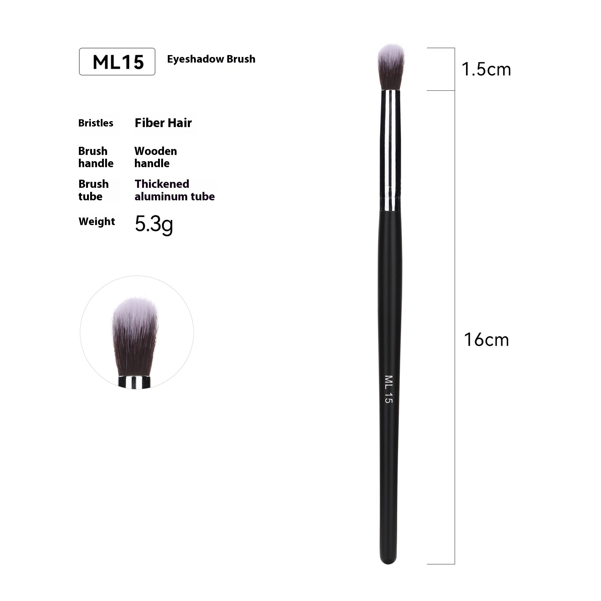 Cross-border Hot Sale Amazon Can Bulk 32 PCs Brush Suit Single Makeup Brush Leather Bag With Wooden Handle