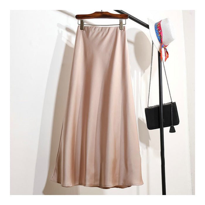 Fashion Personalized Satin Acetate Skirt For Women