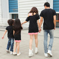 New Korean-style Family Matching Outfits For Parents And Kids