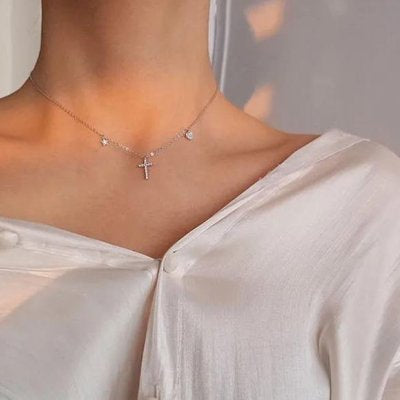s925 silver necklace women