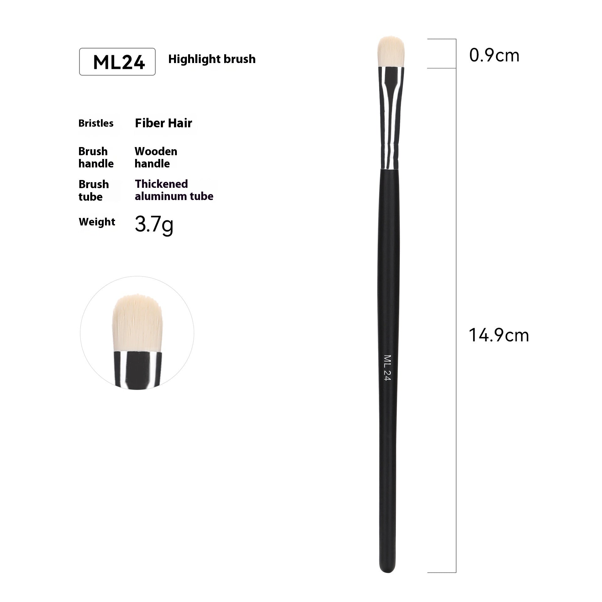 Cross-border Hot Sale Amazon Can Bulk 32 PCs Brush Suit Single Makeup Brush Leather Bag With Wooden Handle