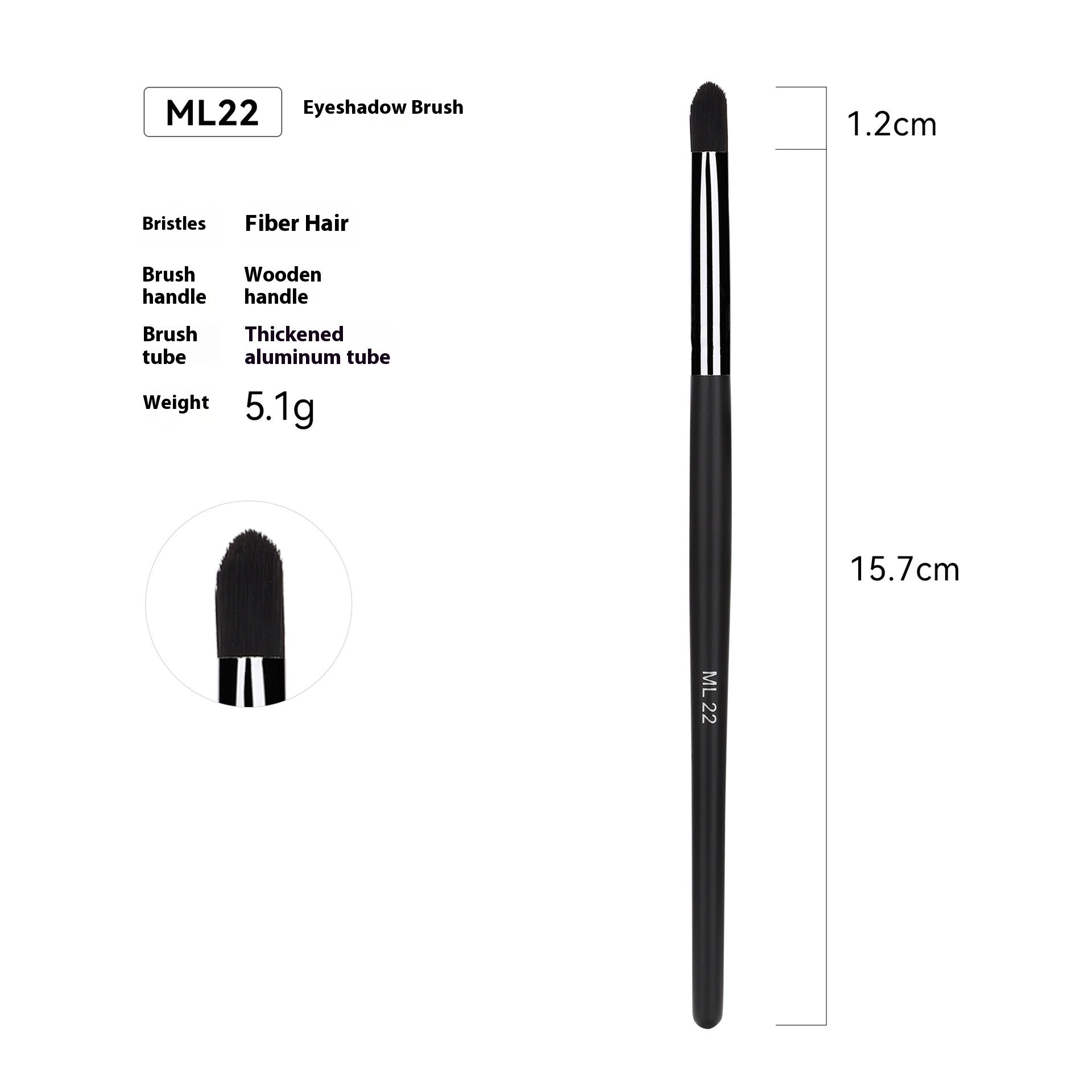 Cross-border Hot Sale Amazon Can Bulk 32 PCs Brush Suit Single Makeup Brush Leather Bag With Wooden Handle