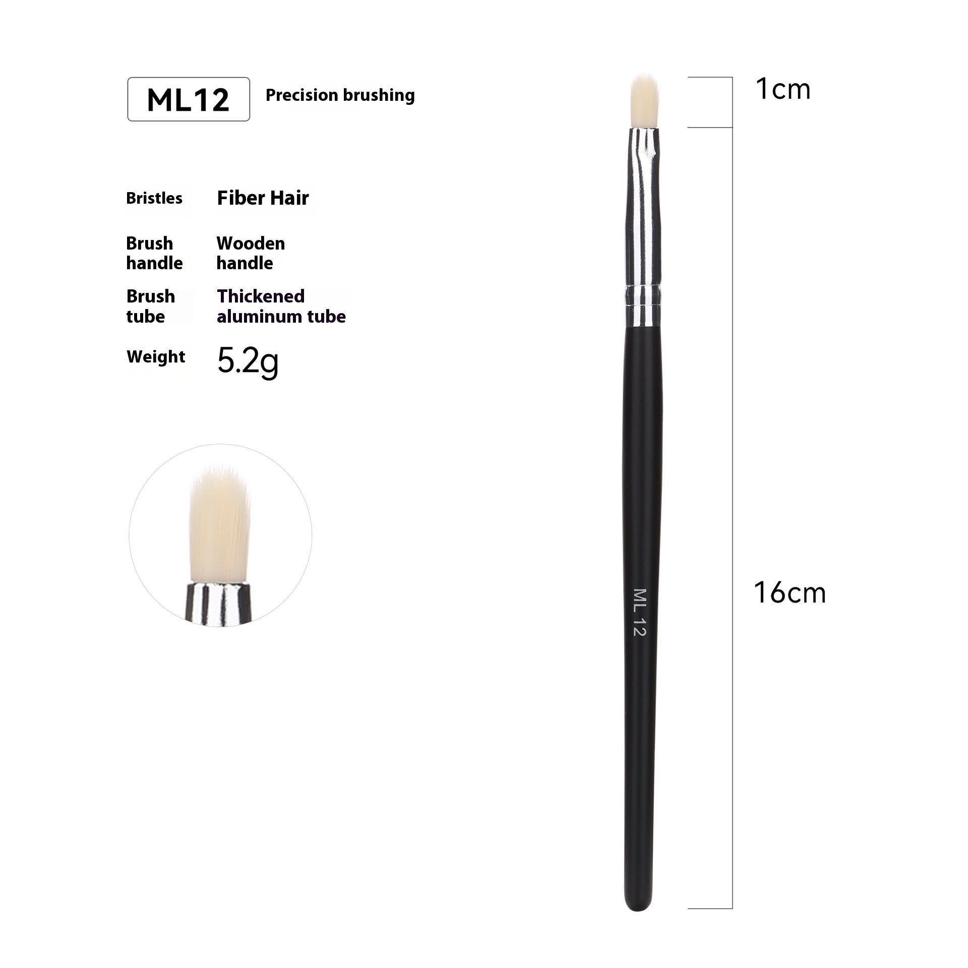 Cross-border Hot Sale Amazon Can Bulk 32 PCs Brush Suit Single Makeup Brush Leather Bag With Wooden Handle