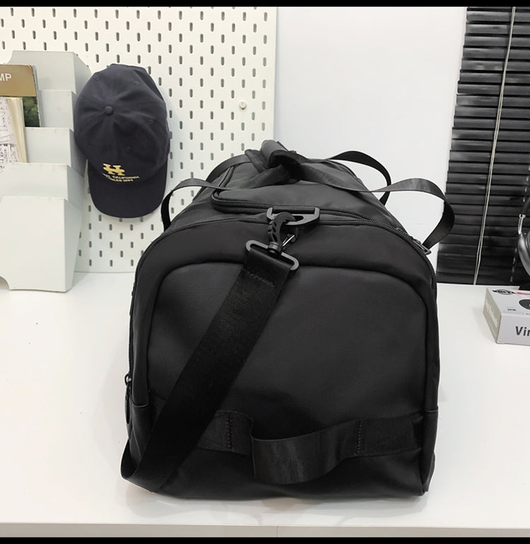 Fitness Bag For Men, Large Capacity Lightweight Luggage Bag For Women, Short Distance Dry Wet Separation Sports Travel Bag, Handbag, Backpack